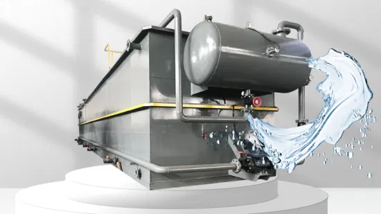 Machines de traitement de l'eau de la station d'épuration des eaux usées, machine de flottation à air dissous