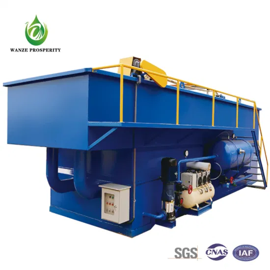 Machine de flottation à air dissolvant pour équipement de traitement des eaux usées de l'usine de papier